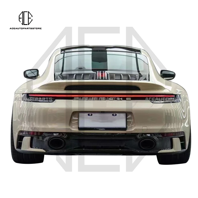 

Carbon fiber/ FRP Rear Spoiler for Porsche 911 992 Boot Trunk Exterior Decoration Trunk Wings