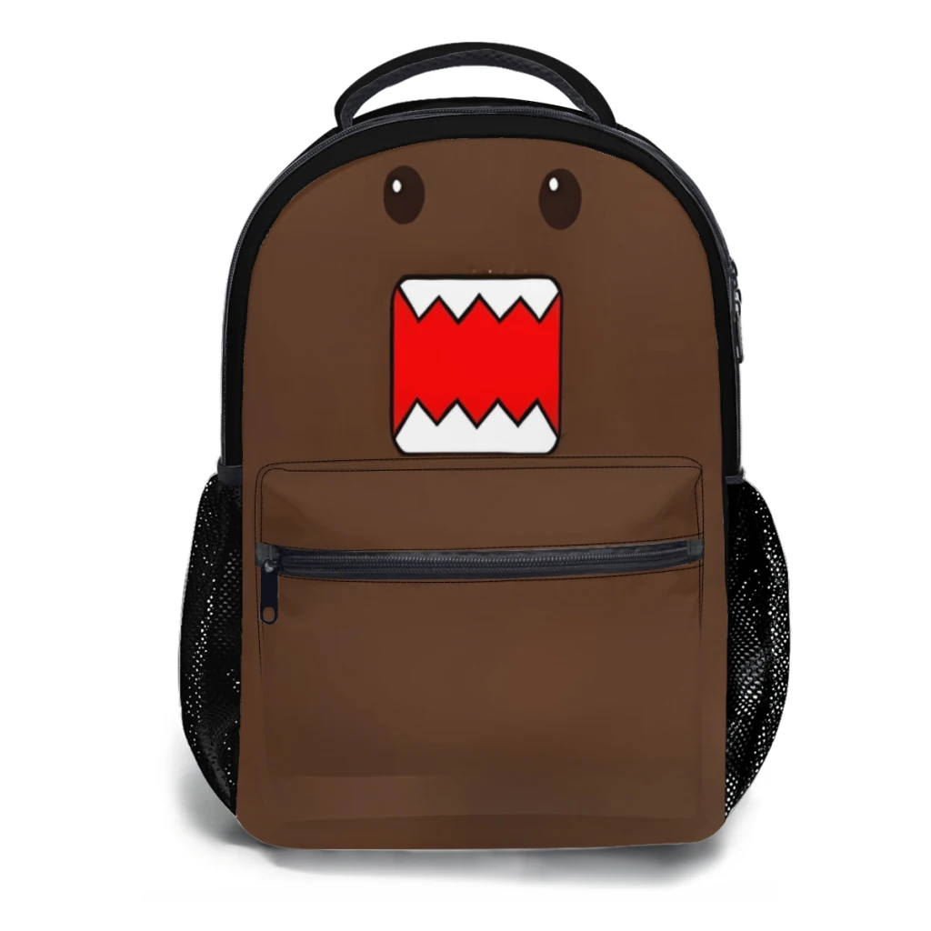 

Domo Kun Face New Female Fashion kids High Capacity Waterproof College Backpack Trendy Girls Laptop School Bags 17inch ﻿ ﻿