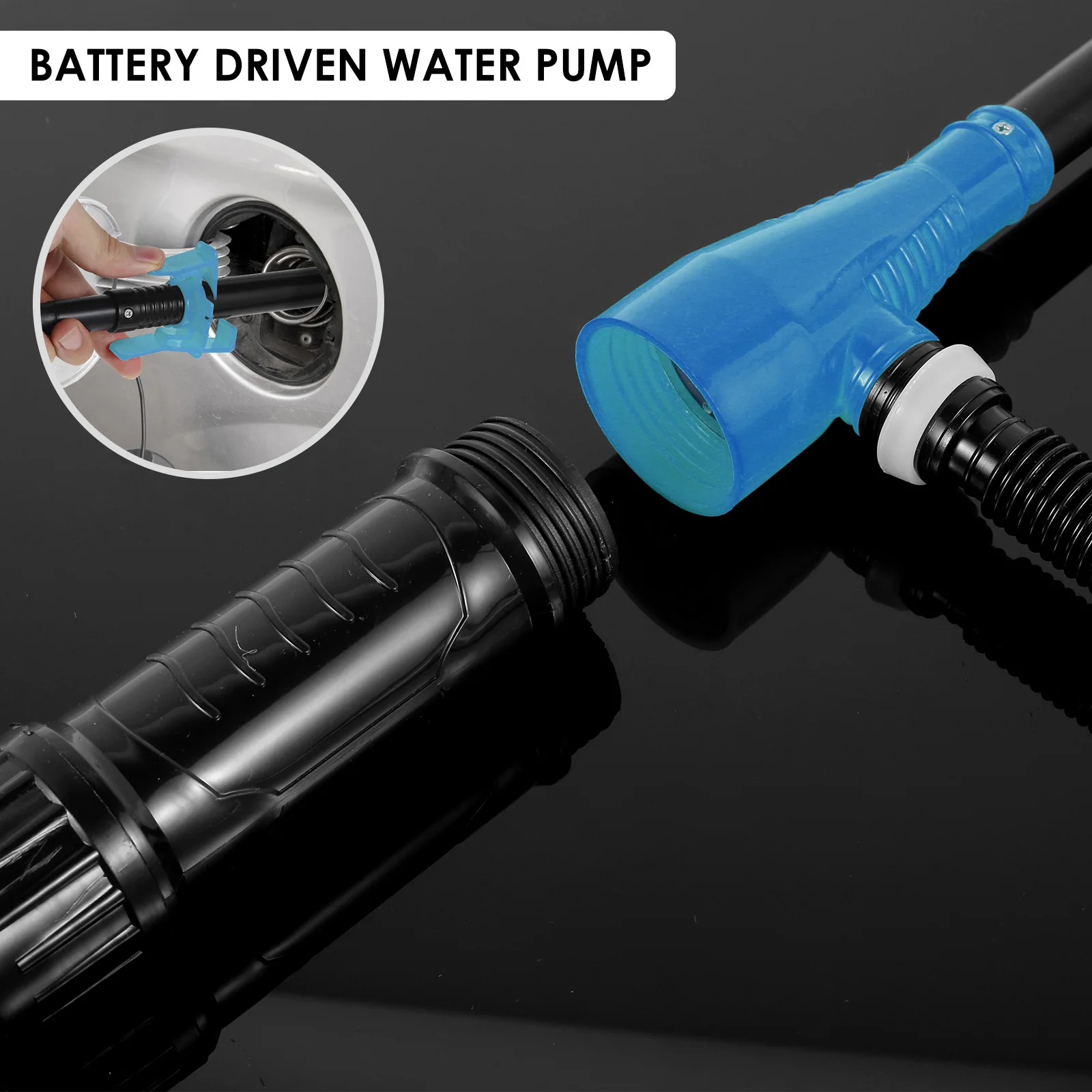 Portable Liquid Oil Transfer Pump Water Pump Battery Operated Electric Car Fuel Gas Transfer Suction Pumps Liquid Transfer Oil - view 4