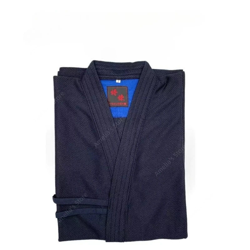

Ultra-Thin Navy Blue Kendo Jacket - Quick-Drying & Breathable Summer Kendo Gi Uniform