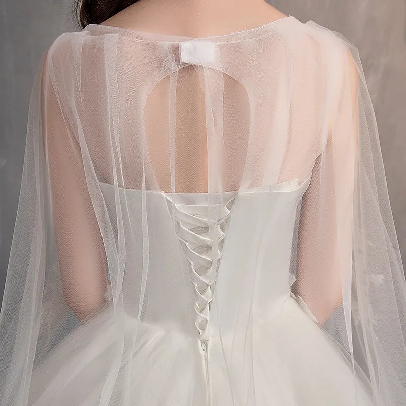Robe de mariée en dentelle personnalisée pour femmes, Simple, princesse, longue, robe de bal, grande taille, robes de mariée brodées