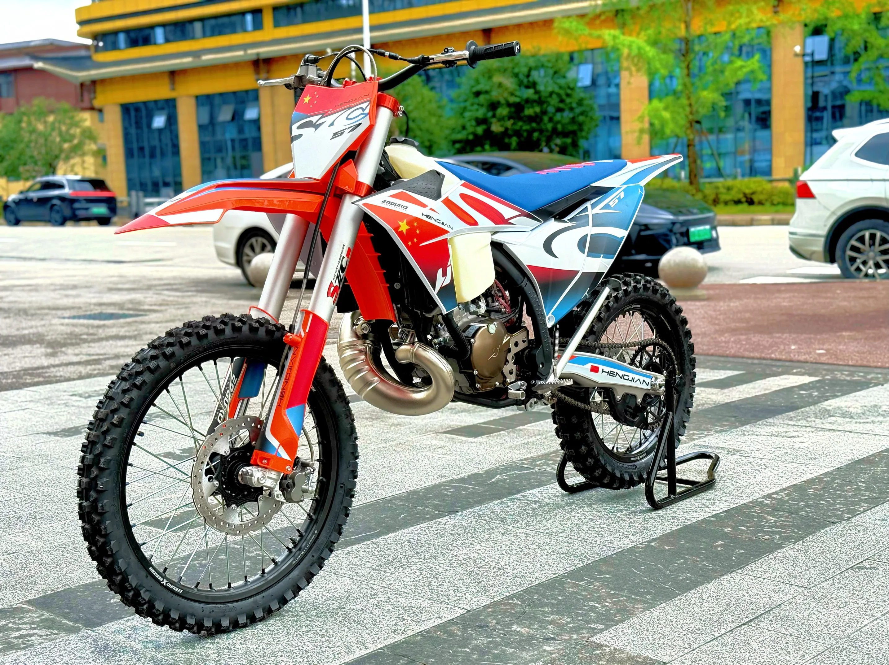 Hengjian S7-MT250 Single Cylinder Engine Standard Off-Road Motorcycle Professional Forest Road Training Competition Car 2T Made