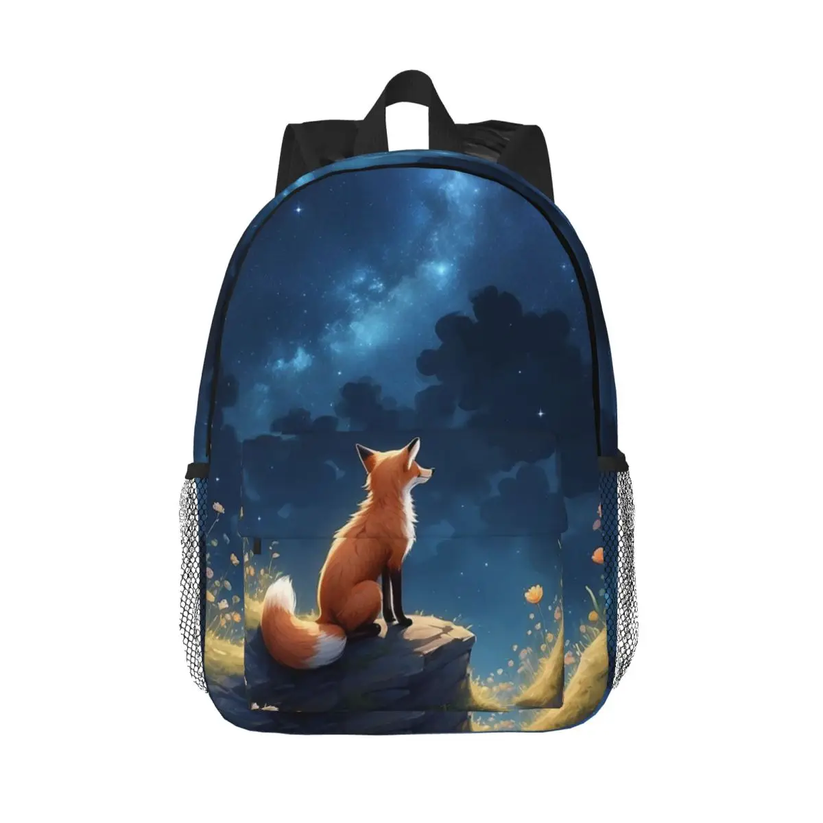 

Cute Fox Backpack Hot Sale Daypack Large Capacity Boys Girls BookBag Shoulder Bags for Men Women Kids School Bag