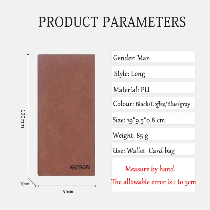 

Carteira Men's Wallet Thin 0.5cm Slim Men's Purse Billeteras Para Hombre Soft Natural Leather Carteira Masculina Couro Business