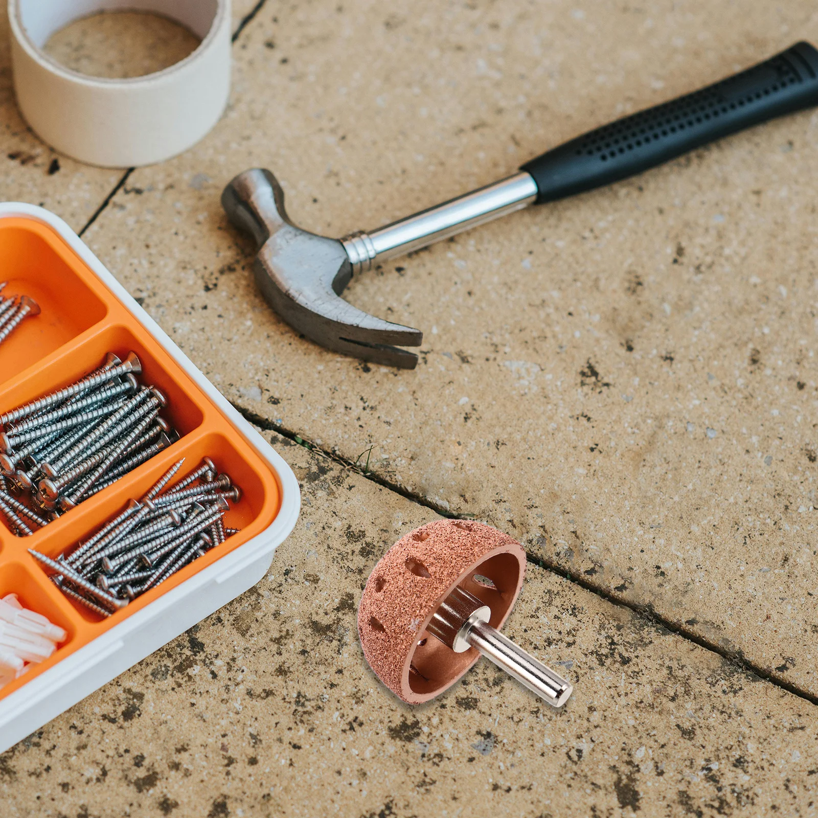 

2Pcs Tungsten Steel Carbide Grinding Heads Bowl Grinding Head Die Grinder Tire Rasp Tool Automotive Tire Repair Pneumatic Sander