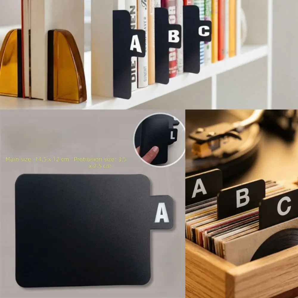 

A-Z 26 Letters Alphabetical Labeling Bookmarks Label Stickers Premium Feel Category Identification Cards Alphabetical Tabs
