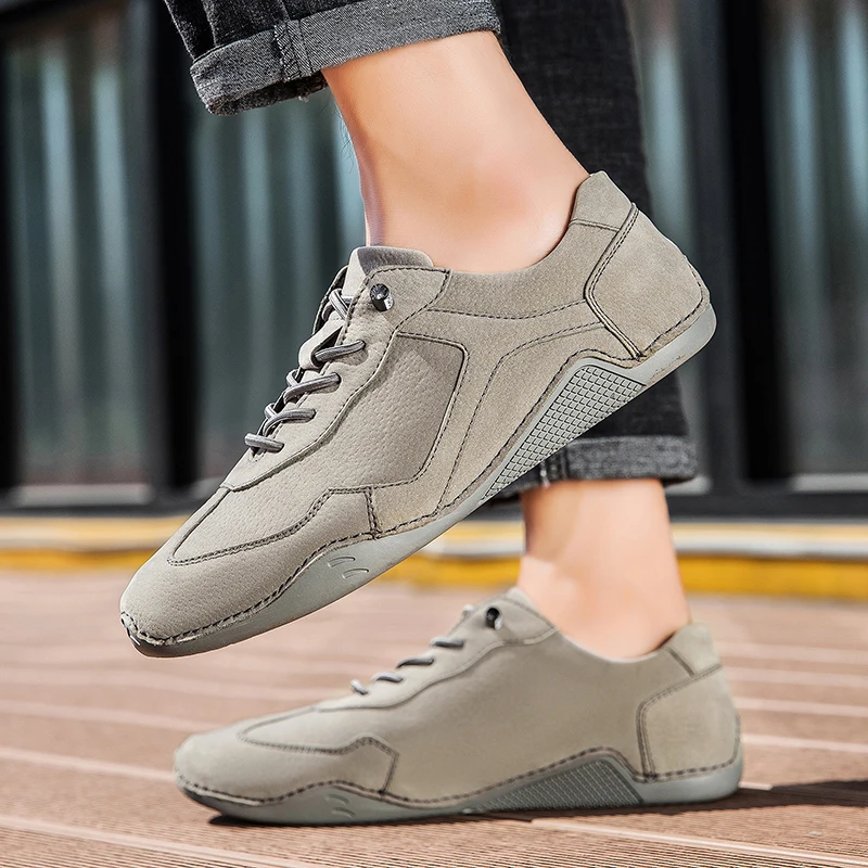 

Men's outdoor sports hiking shoes four season new anti slip comfort work shoes fashion youth casual trendy shoes male's sneakers
