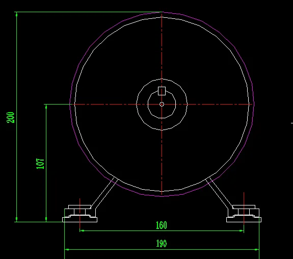 공장가 3.0HP 트레드밀 AC 모터 (트레드밀용) 220V/110V 180-4800RPM