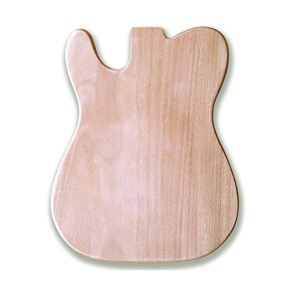 Unfinished electric guitar body for TL guitar mahogany/Poplar DIY polished guitar parts