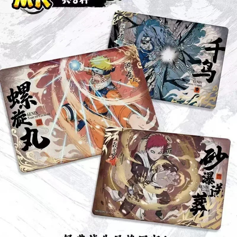Spot New Kayou Genuine Naruto Collection Card Blind Box Rubber Doll Neutral Pen Anime Peripheral Collection Game Card Gift
