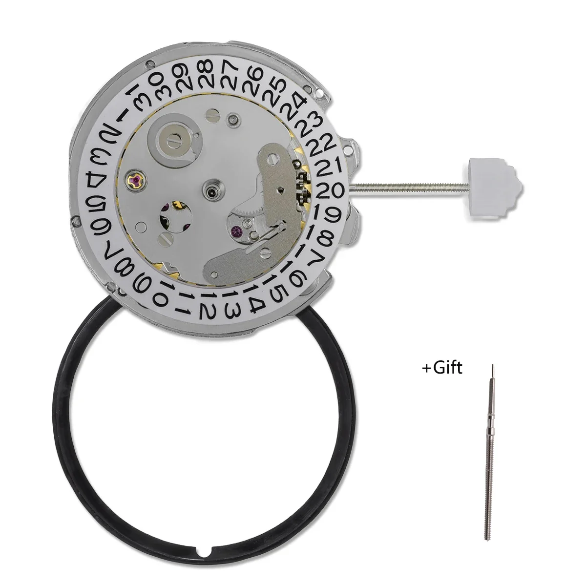 China NH35 Movement Can Replace Japanese NH35 Movement Date At 3.0 6.0 O'clock Calendar High Accuracy Automatic Mechanical NH35A image 3