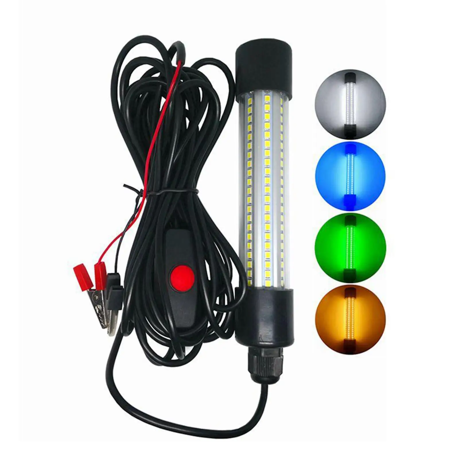 Luce da pesca a LED subacquea luminosa da 1900 lumen 12v-potente attrazione