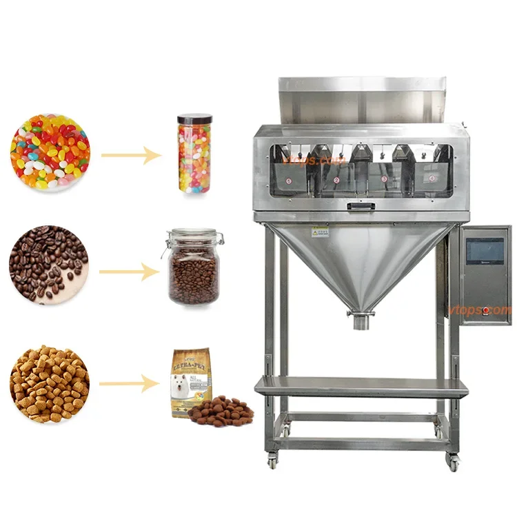 4 Heads  Scale /  Bucket Scale /  Weighing Machine with Packing Linear Weigher