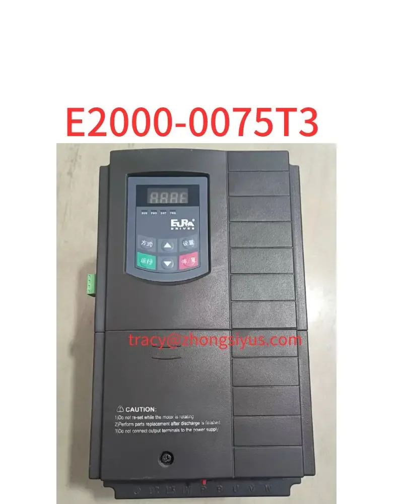 Used frequency converter 7.5 kw, E2000-0075T3