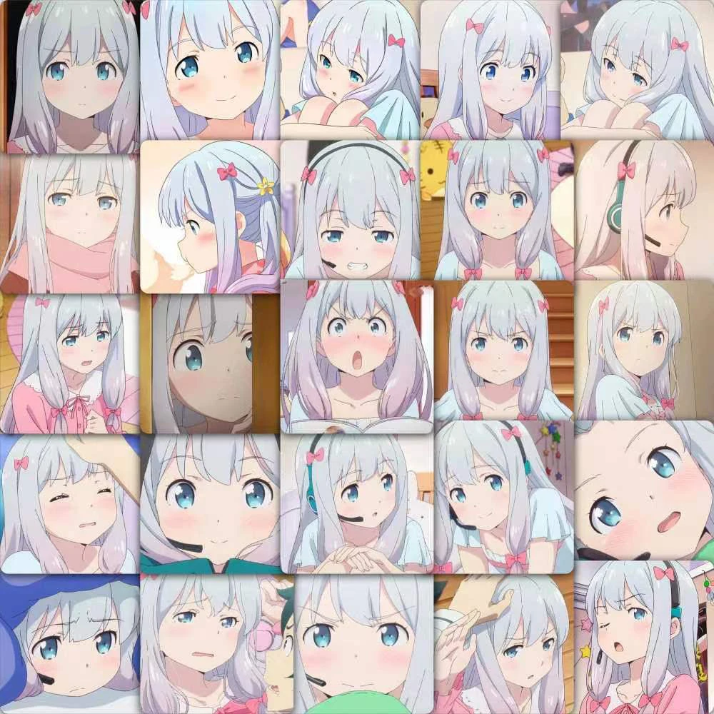 

10/30/54pcs Izumi Sagiri Eromanga Sensei Stickers Kawaii Girls Anime Sticker Scrapbooking Laptop Phone Cup DIY Aesthetics Decals