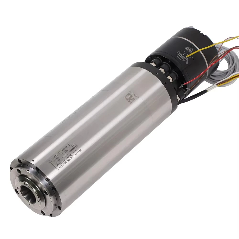 

High Speed 18000rpm BT30 3.2Kw CNC High Speed Spindle Motor for Milling GDL110-30-18Z/3.2
