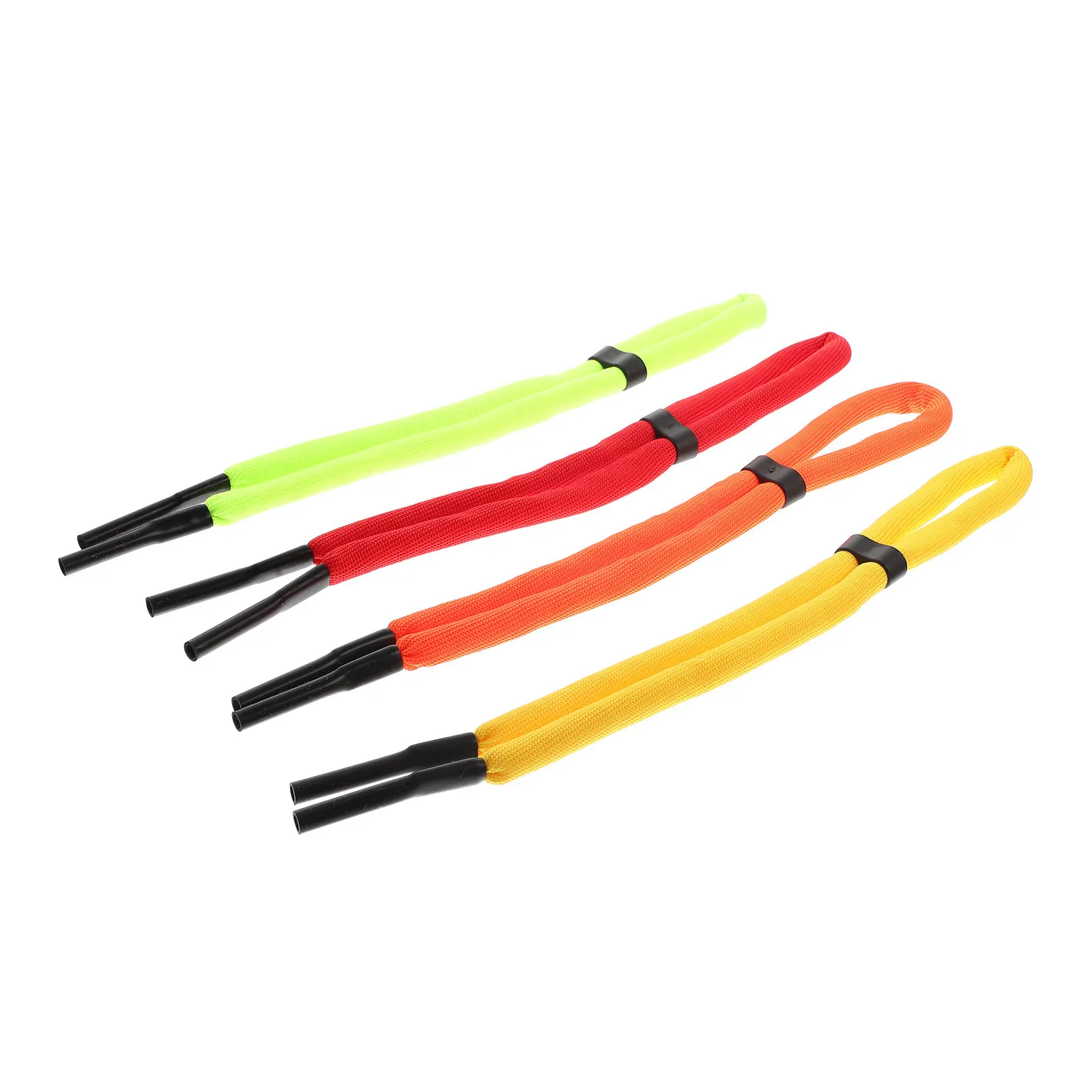 

4Pcs Colorful Floating Glasses Strap Sunglass Retainer Adjustable Silicone Tube Lens Feet Protector Sports Outdoor Eyeglass