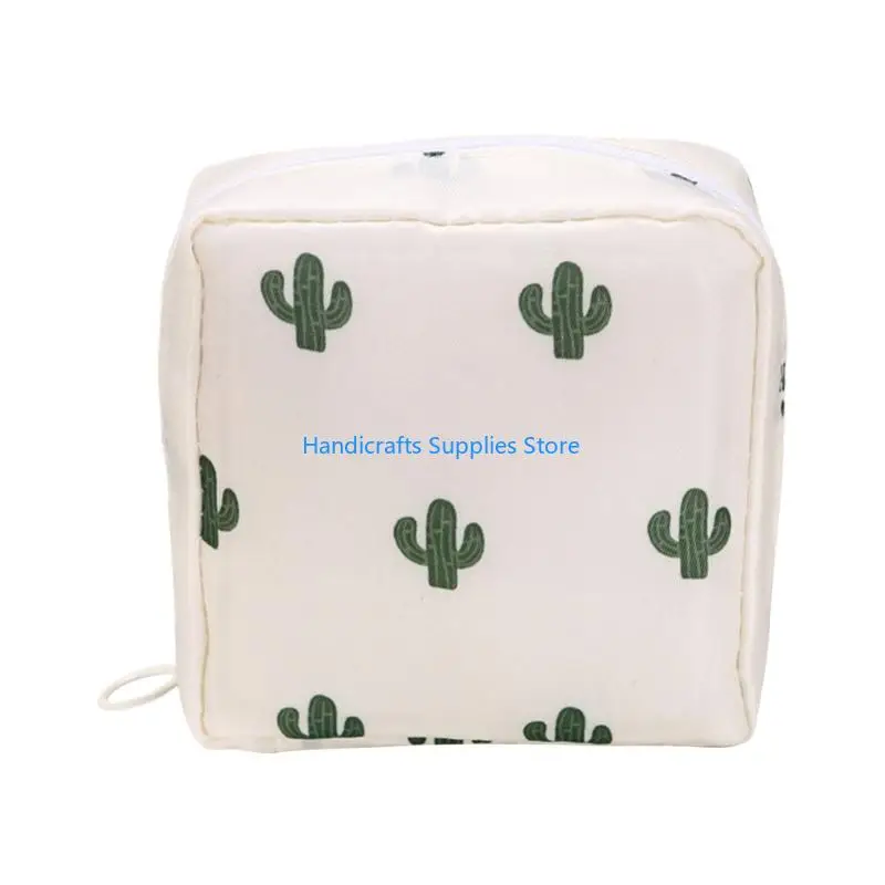 R1WA Portable Polyester Sanitary Product Case Waterproof Exterior And Spacious Compartments For Daily Essential