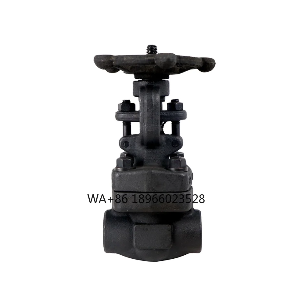 J61H Forged Steel Globe Valve NPT SW A105 800LB Welded End Forged Steel Globe Valve OS&Y