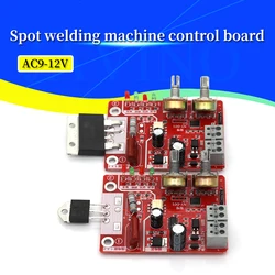 DIY NY-D01 AC9-12V Control Board 40A/100A Spot Welding Machine Control Board Welder Panel Adjust Time Current Digital Display