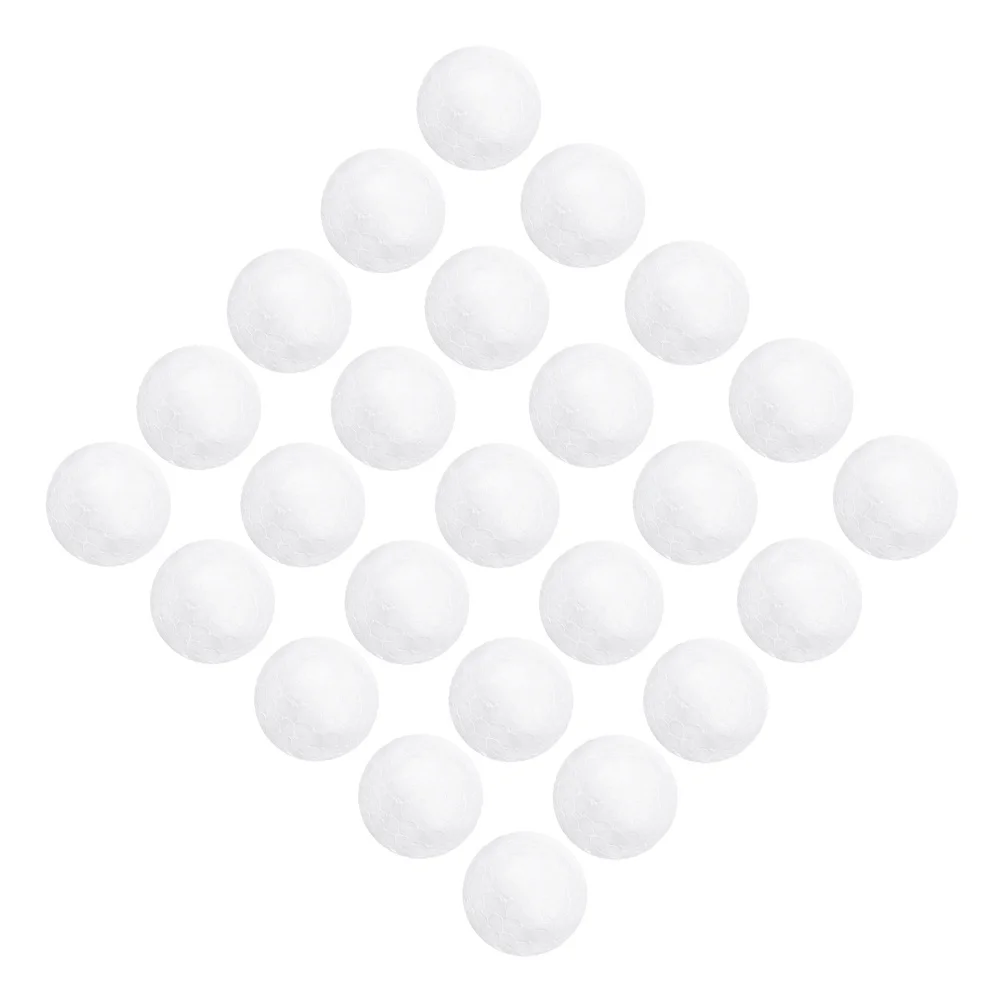 

White Polystyrene DIY Christmas Foam Balls 3 Inch Round Crafts Solid Lightweight Ornaments for Crafts Easy Decorating