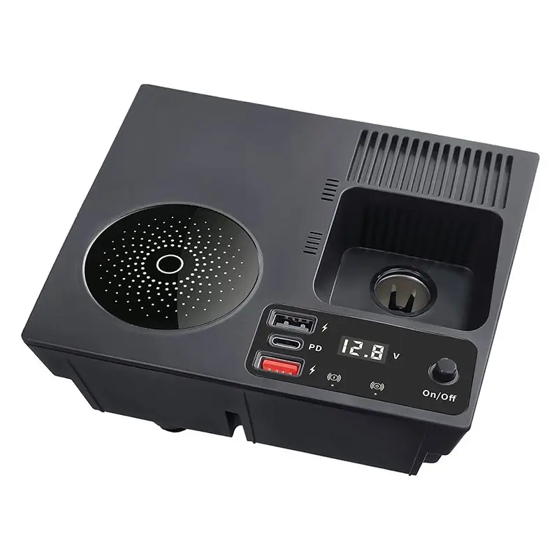 12-14 car magnetic wireless charger, modified PD fast charging cigarette lighter