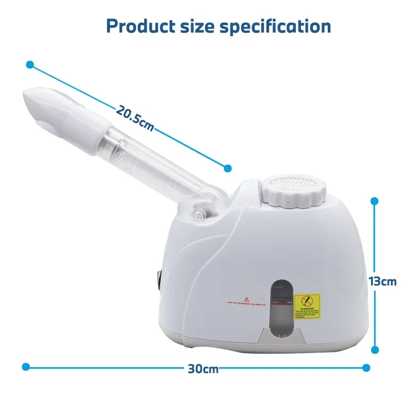 Nano Spray Steamer Face Warm Mist Humidifier Facial Deep Cleansing Nano Moisturizing Evaporation Spray Salon Home Spa Skin Care