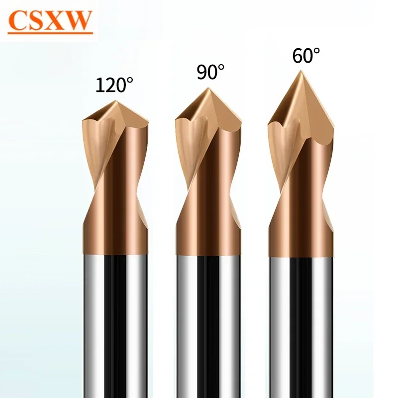 

Tungsten Steel Center Drill 90° 60°120°Fixed Point Drill Positioning Drill For Stainless steel titanium Chamfered Carbide Steel