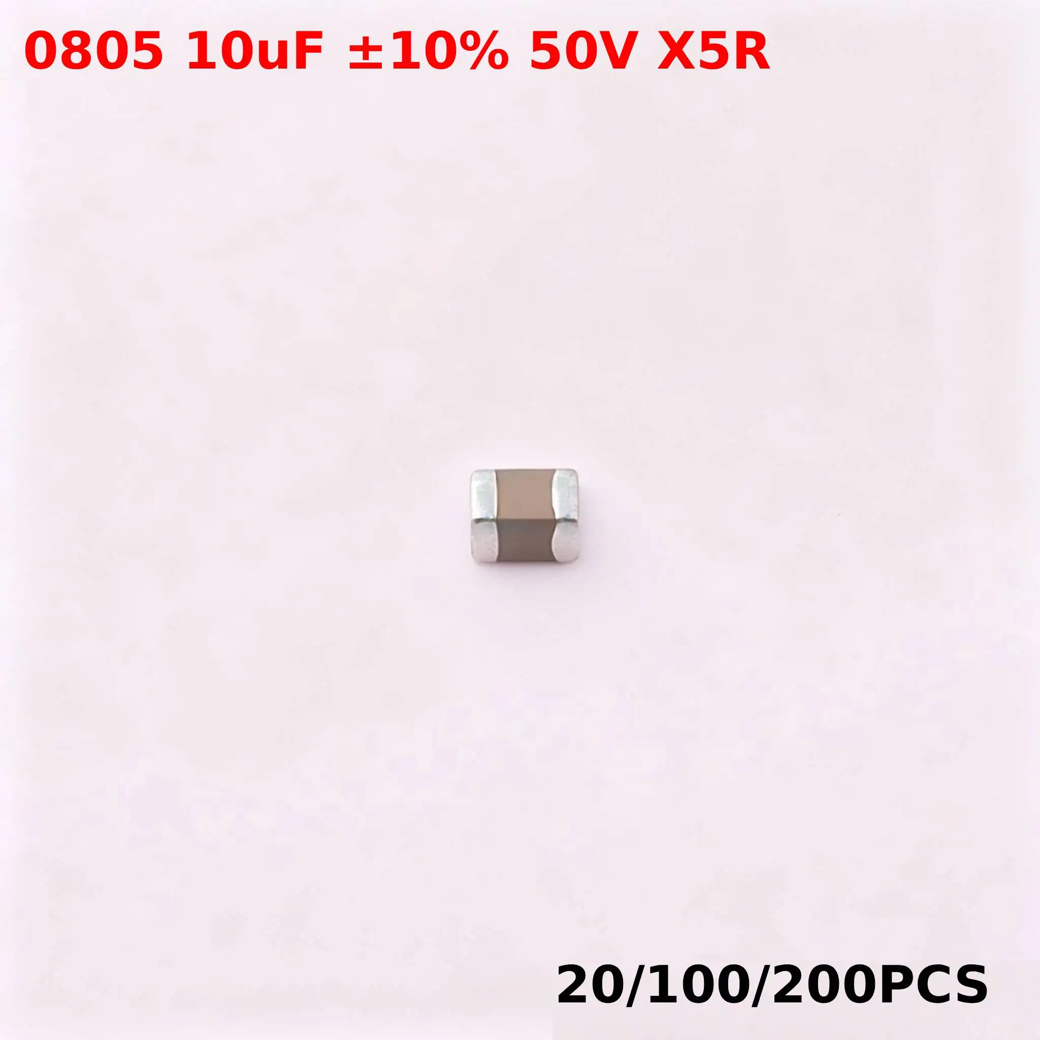 20/100/200PCS New HGC0805R5106K500NSLJ 0805 10uF ±10% 50V X5R