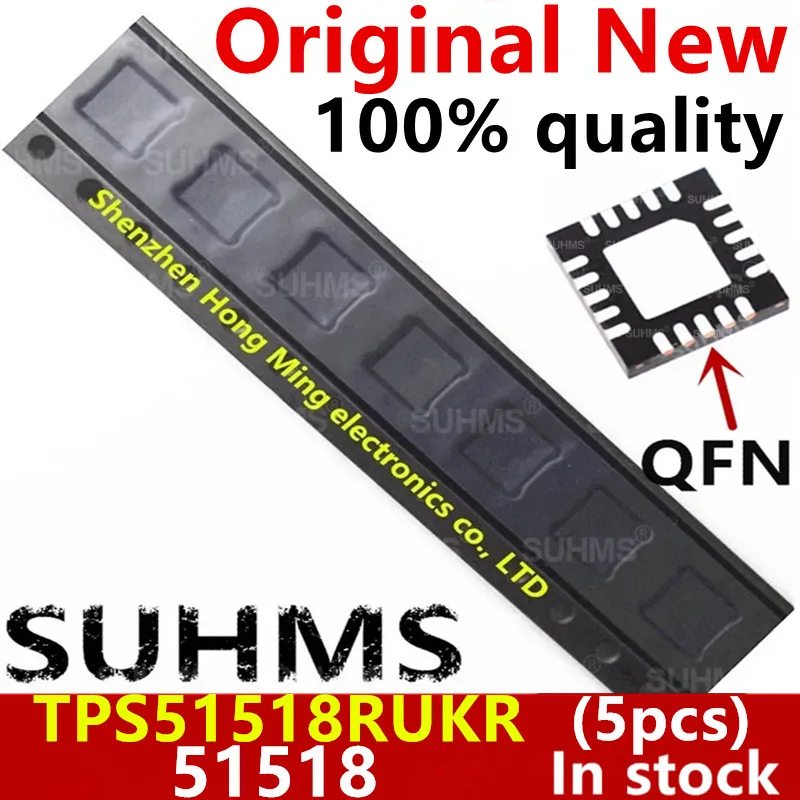 

(5piece)100% New TPS51518RUKR TPS51518RUKT TPS51518 51518 QFN-20