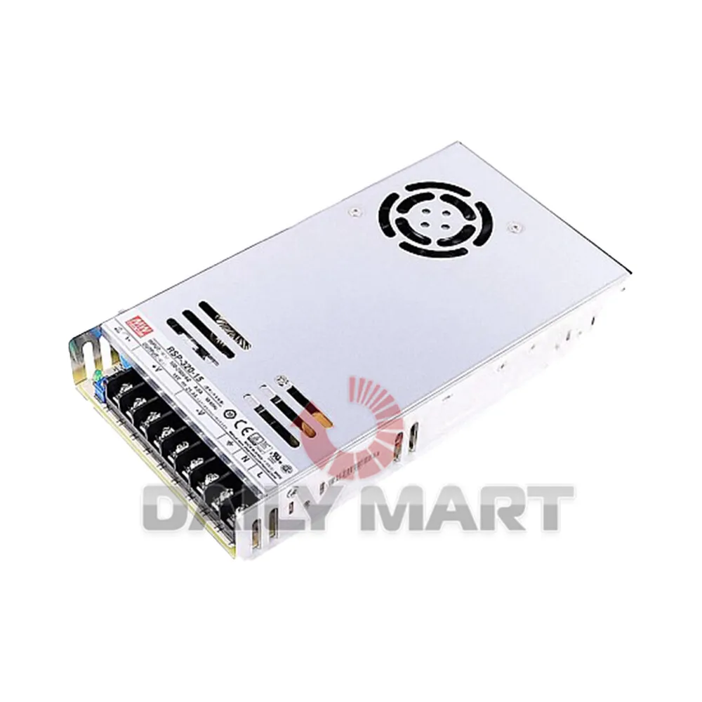 New MEANWELL RSP-320-15 switching power supply with box 15V 21.4A-