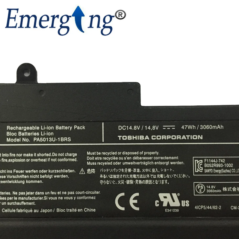 14.8v 47Wh New Laptop Battery for Toshiba Portege Z830 Z835 Z930 Z935 PA5013U-1BRS Ultrabook