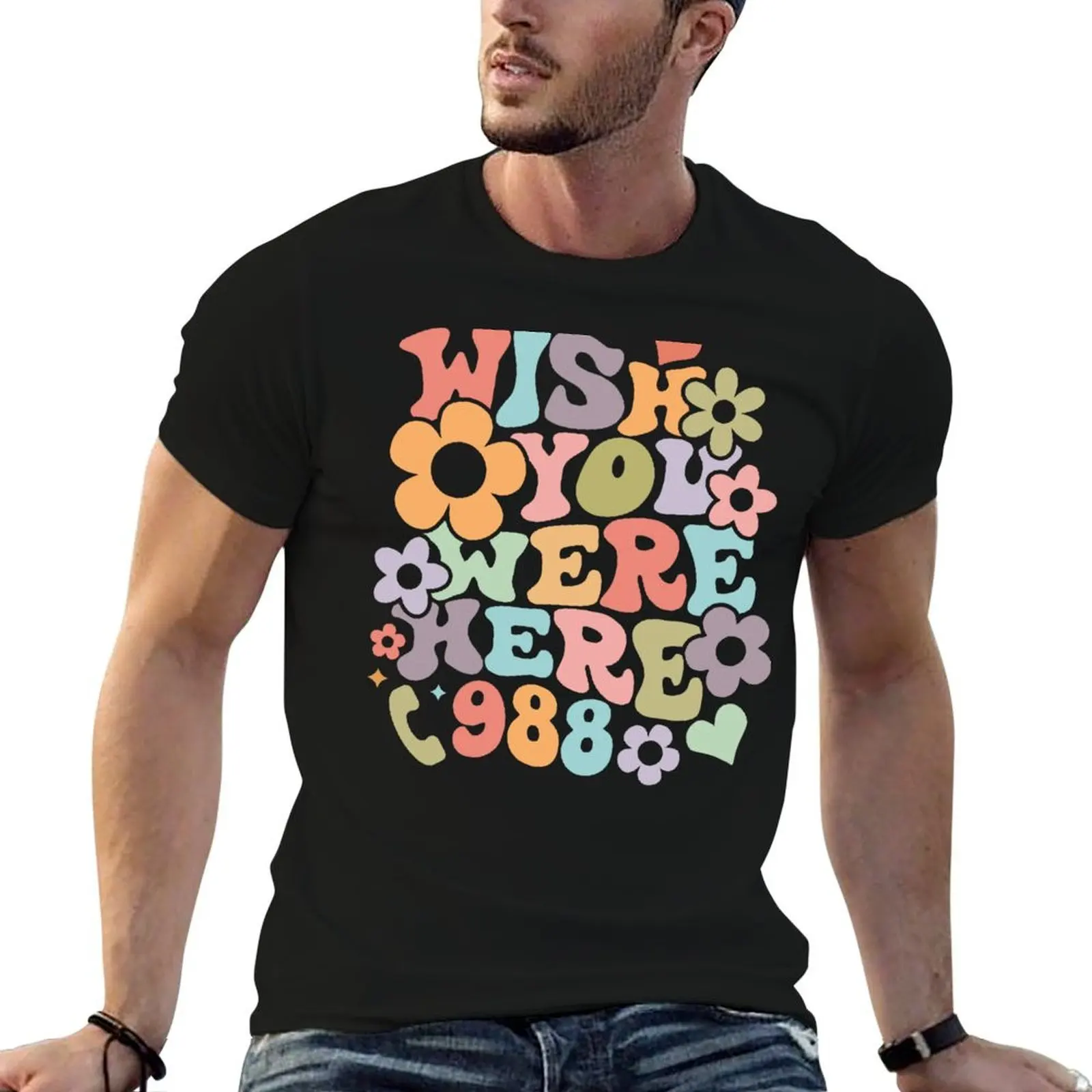 

Wish You Were Here / mental health matters T-Shirt man t shirt luxury t shirt man cotton g man t shirts for men T-shirt