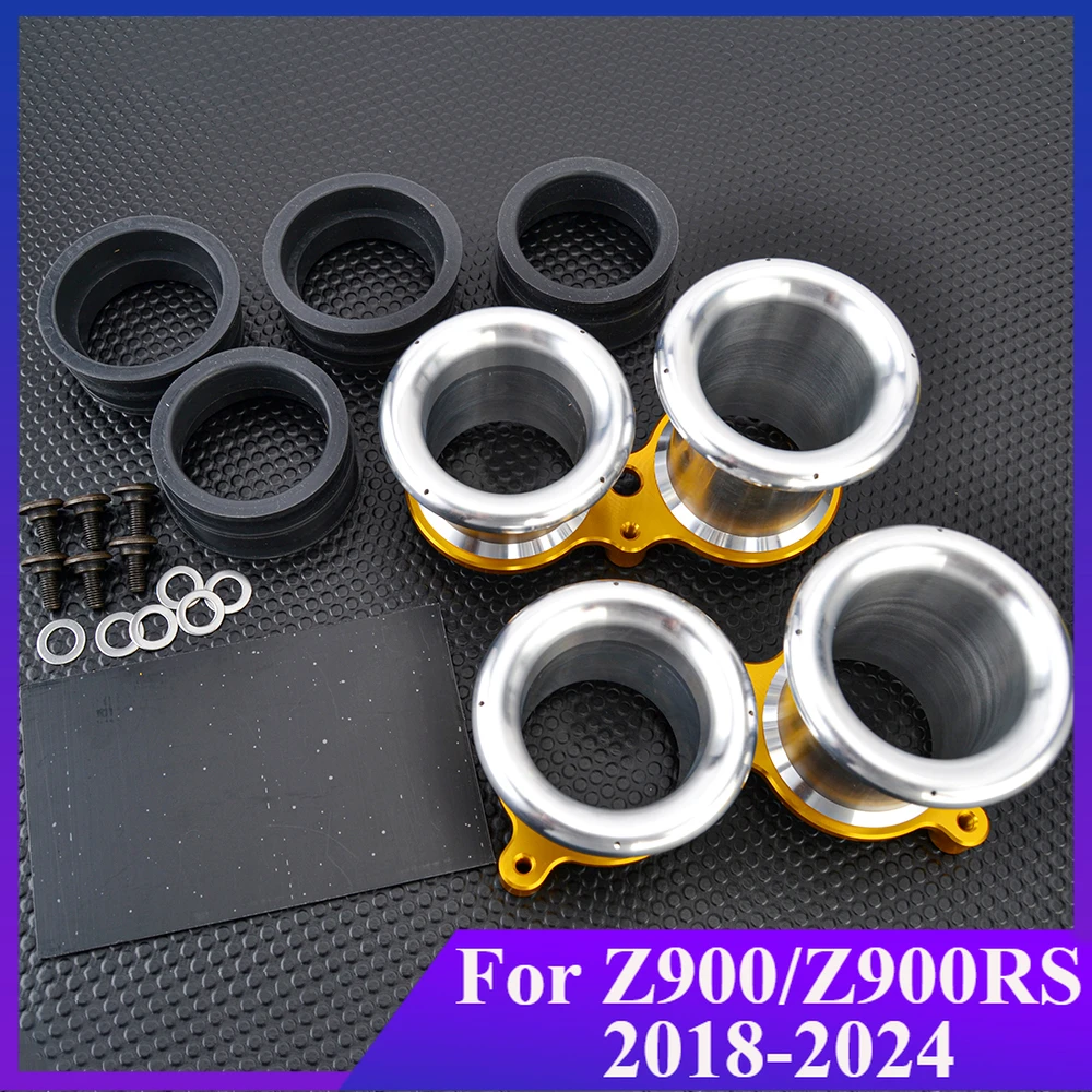 

Z900 Z900RS Motorcycle Air Intake Cup Wind High Flow Airbox For Kawasaki Z 900 RS 2018-2024 Air Filter Funnel Change Adjustment