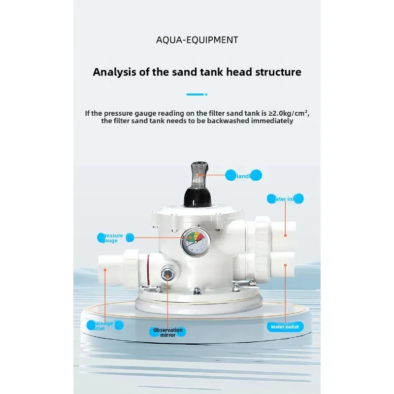 b6-21  sand filter swimming pool equipment pool water circulation filtration system hot tub sand filter