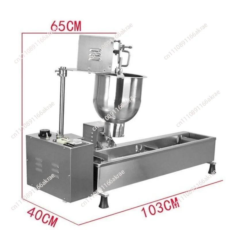Automatic flap fried donut machine single row baking house cake shop donut making machine