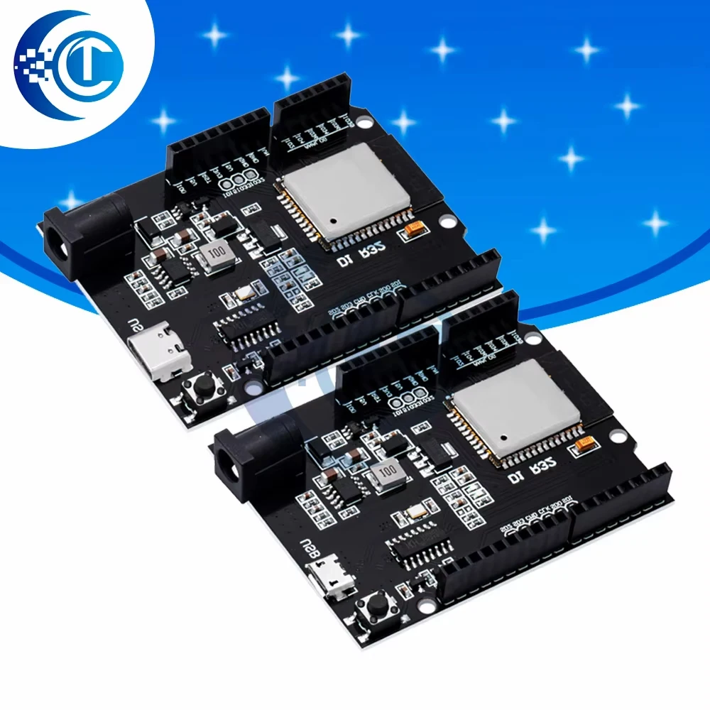 TYPE-C For Wemos D1 ESP32 ESP-32 WiFi Bluetooth 4MB Flash For D1 R32 Board Module CH340 CH340G Development Board For Arduino