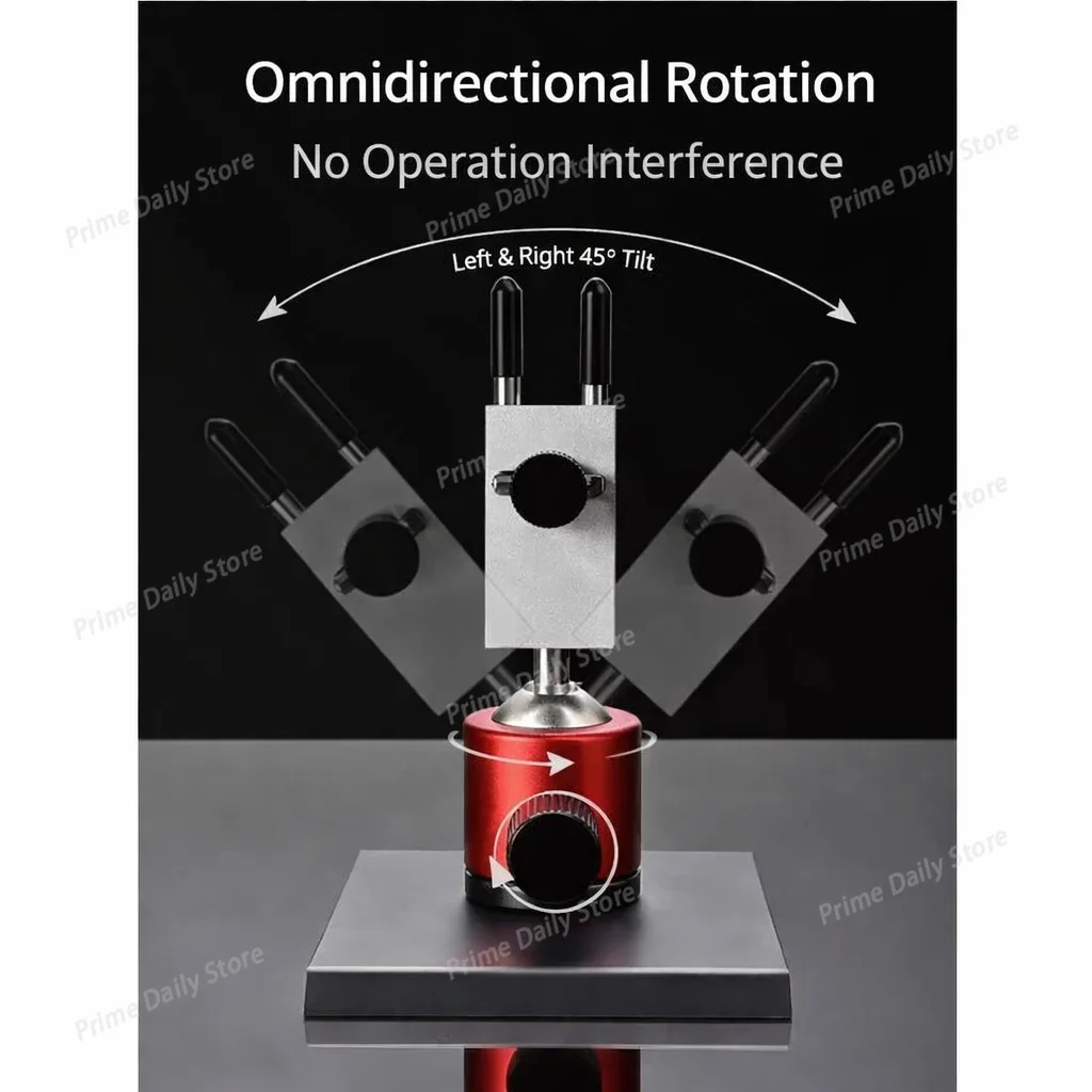 Split‑type Precision Universal Swivel Model Vise For MS083, Clamping Modification Tool for Hobby Figure model Making