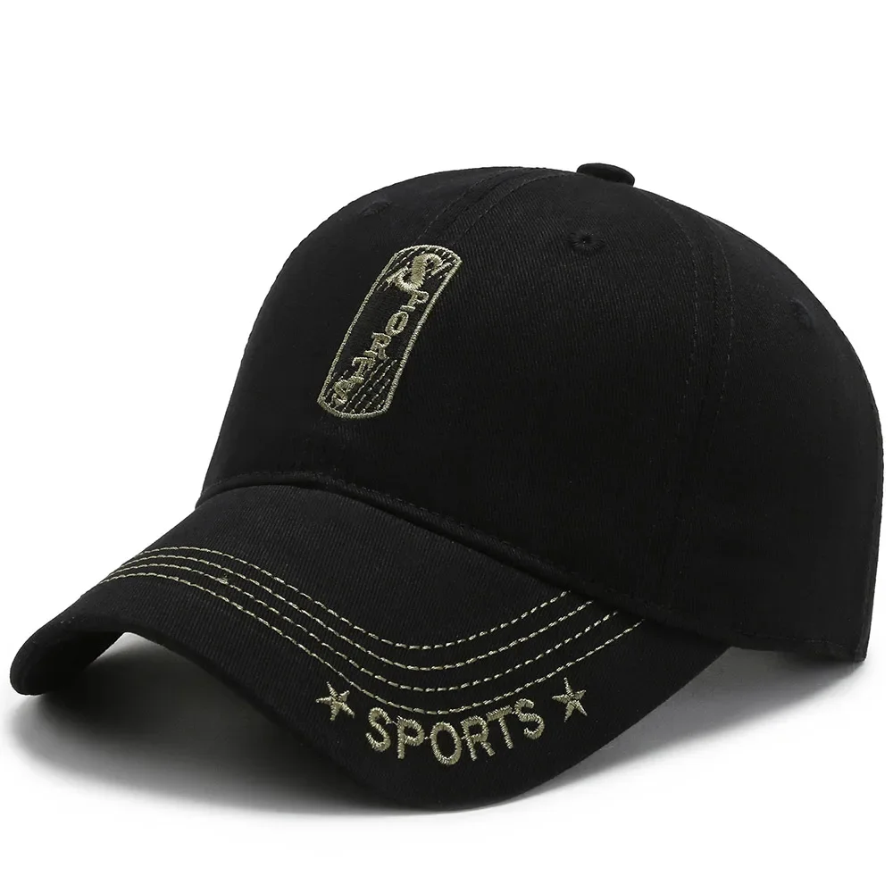 Unisex Adjustable Baseball Cap Outdoor Camping Hiking Matching Sun Hat Summer Sunscreen Sports Caps Women Men Duckbill Hats