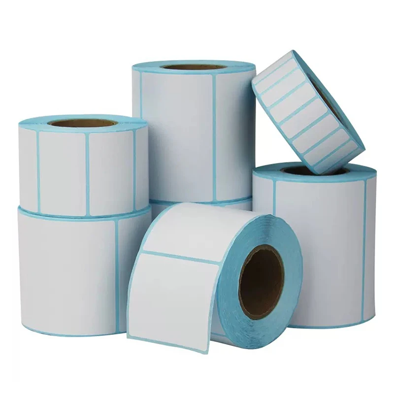 Sticker Lege Etiketten Voor Thermisch Papier Desktop Label Printer Barcode Afdichting Stickers Kantoorbenodigdheden