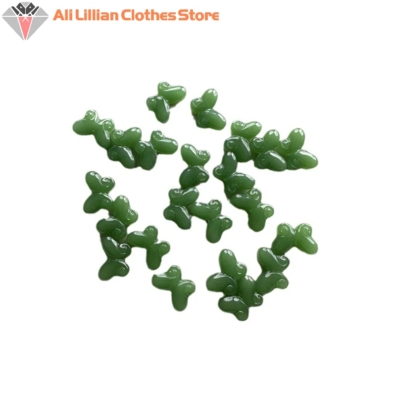10pcs/Lot Mixed Butterfly Lampwork Beads Glass Glaze Beads for Jewelry Making Findings DIY Bracelet Earring Hairpin Accessories