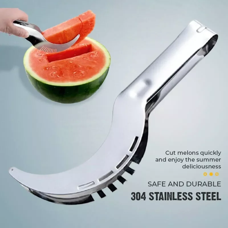 

kitchen Accessories Gadgets 304 Stainless Steel Watermelon Artifact Slicing Knife Knife Corer Fruit And Vegetable Tools