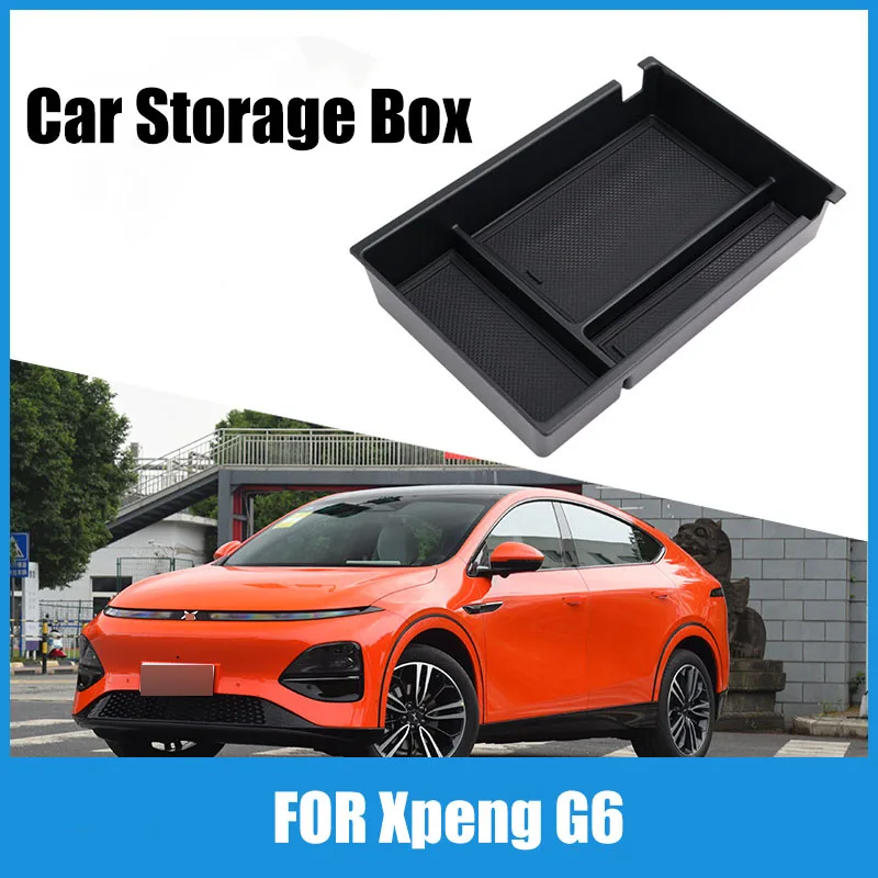 

Suitable for Xpeng G6 central control storage box armrest box storage box interior car accessories modification accessories