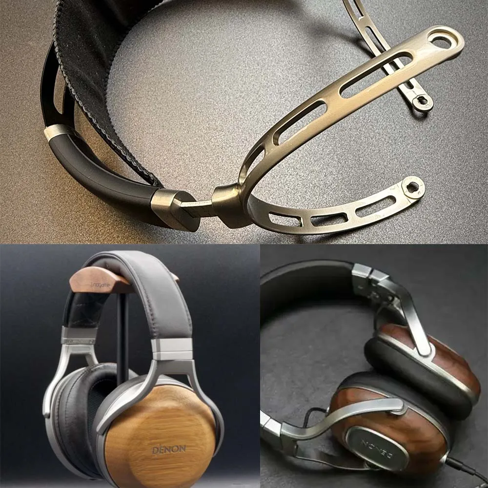 

Metal Headband Cushion For Denon AH D2000 D5000 D7000 D5200 D7200 D9200 Headphone Ear Hooks Top Pads Rplacment Repair Parts