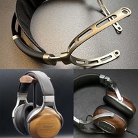 Metal Headband Cushion For Denon AH D2000 D5000 D7000 D5200 D7200 D9200 Headphone Ear Hooks Top Pads Rplacment Repair Parts