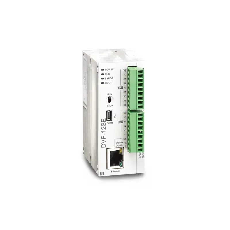 DVP12SE11T Ethernet PLC DVP-SE Series DC24V Transistor 12I/O Built-in RJ45 Modbus TCP Motion Control Unit
