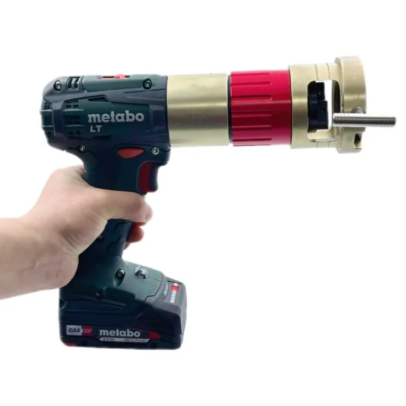 

Портативный высокоточный квадратный инструмент для труб, сварочный аппарат для конца труб 220 В