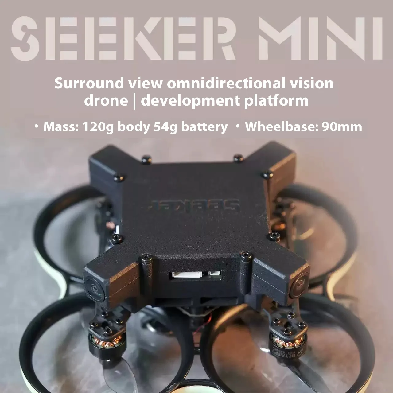 Seeker mini Omni-directional Visual Positioning Obstacle Avoidance UAV Development Platform