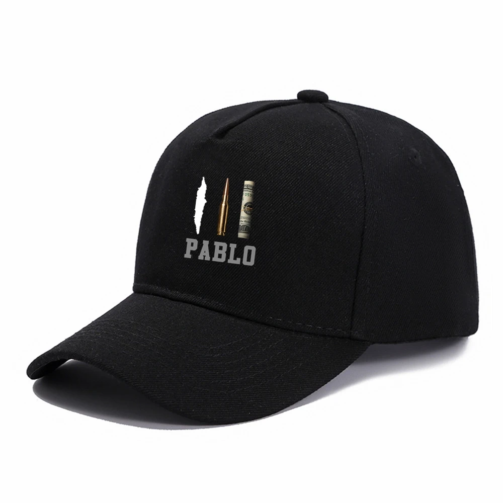 Pabloes Weed Mafia Scareface Luciano Capon Baseball Cap Escobar Adjustable Spring Summer Dad Hat Shade Sport Baseball Hats