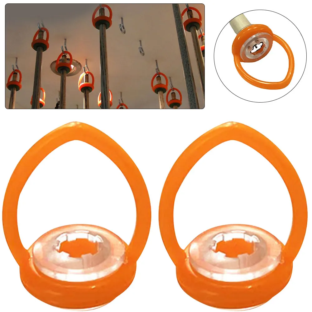 

2Pcs Billiard Cue Holder Hanging Rack Hang Snooker Pool Cue Tools Equipment (13mm)